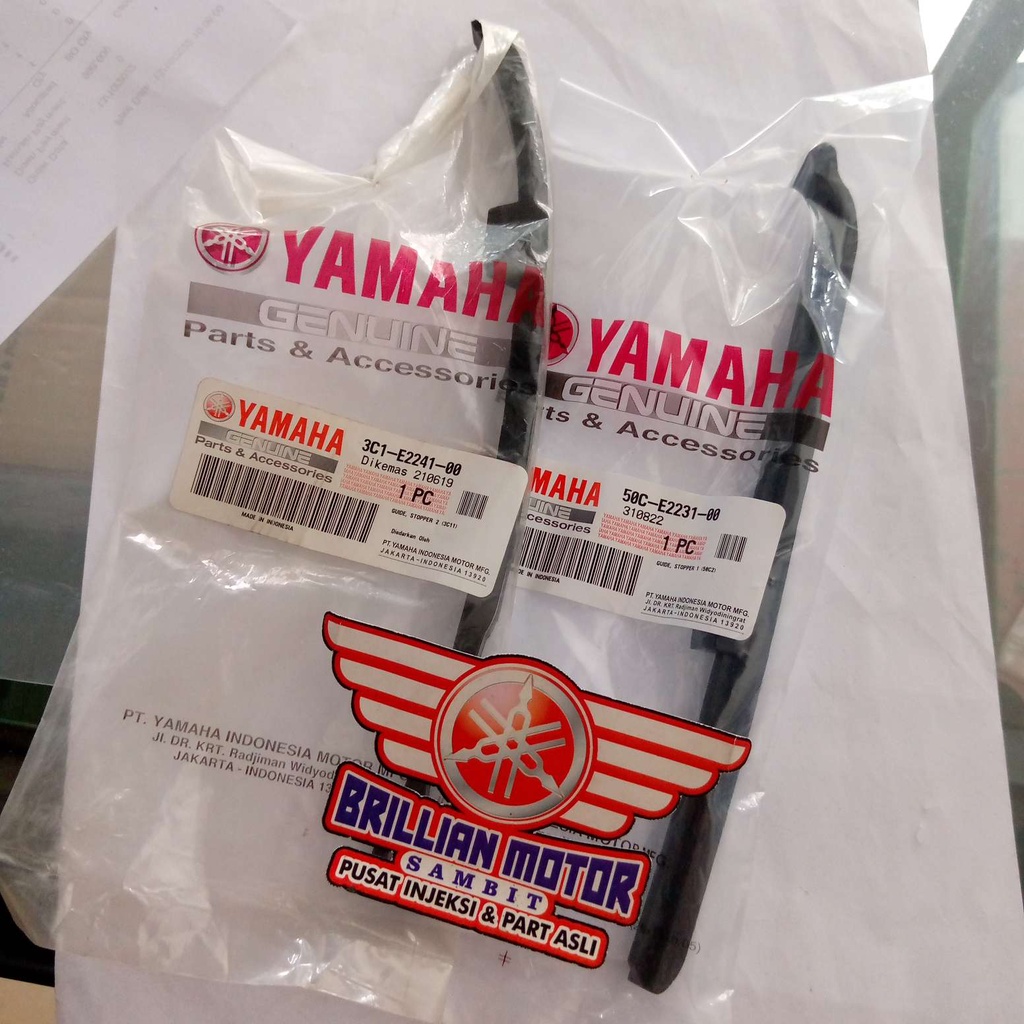 Karet Tensioner Vixion Old Satu Set Original Yamaha
