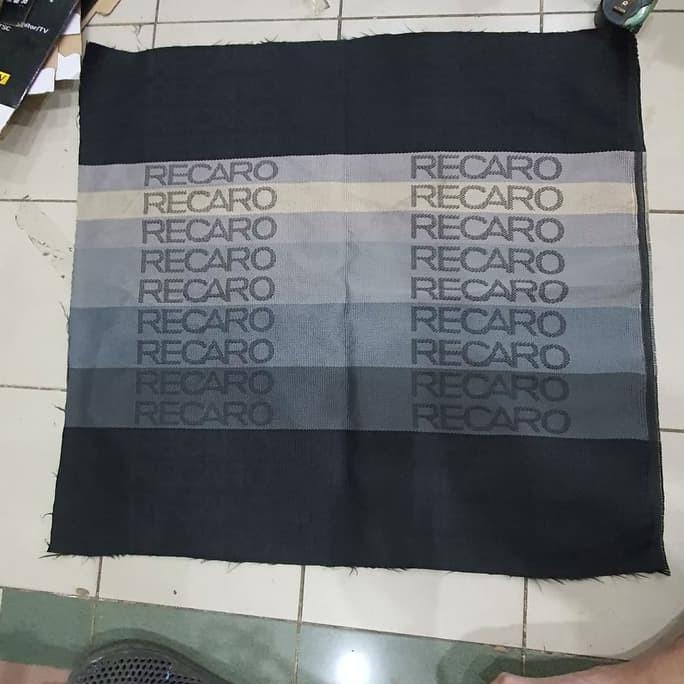 Recaro Kain Kanvas Jok Recaro Gradasi / Bahan Jok Recaro Import Asli