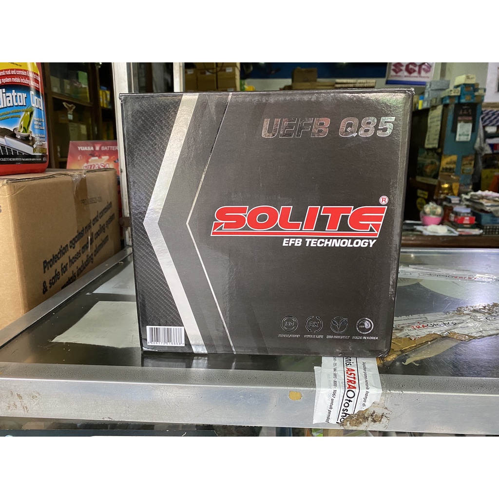 Jual Accu / Aki Mobil MAZDA 2 CX 5 ISTOP Q85 Solite 12V / 65Ah Shopee Indonesia