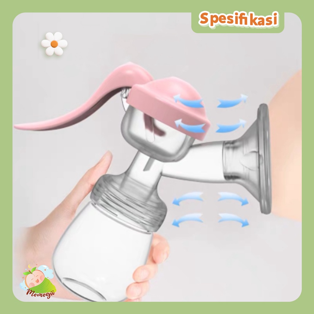 MOMOGII Pompa Asi Manual Breast Pump