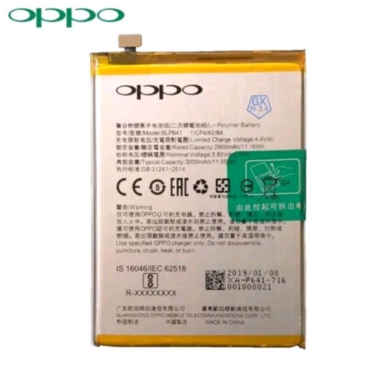 [ COD ] OPPO A3S - OPPO A5S Baterai Battery Batre Batrei Batere Batrai ORIGINAL 100%  HP OPPO A3S - 