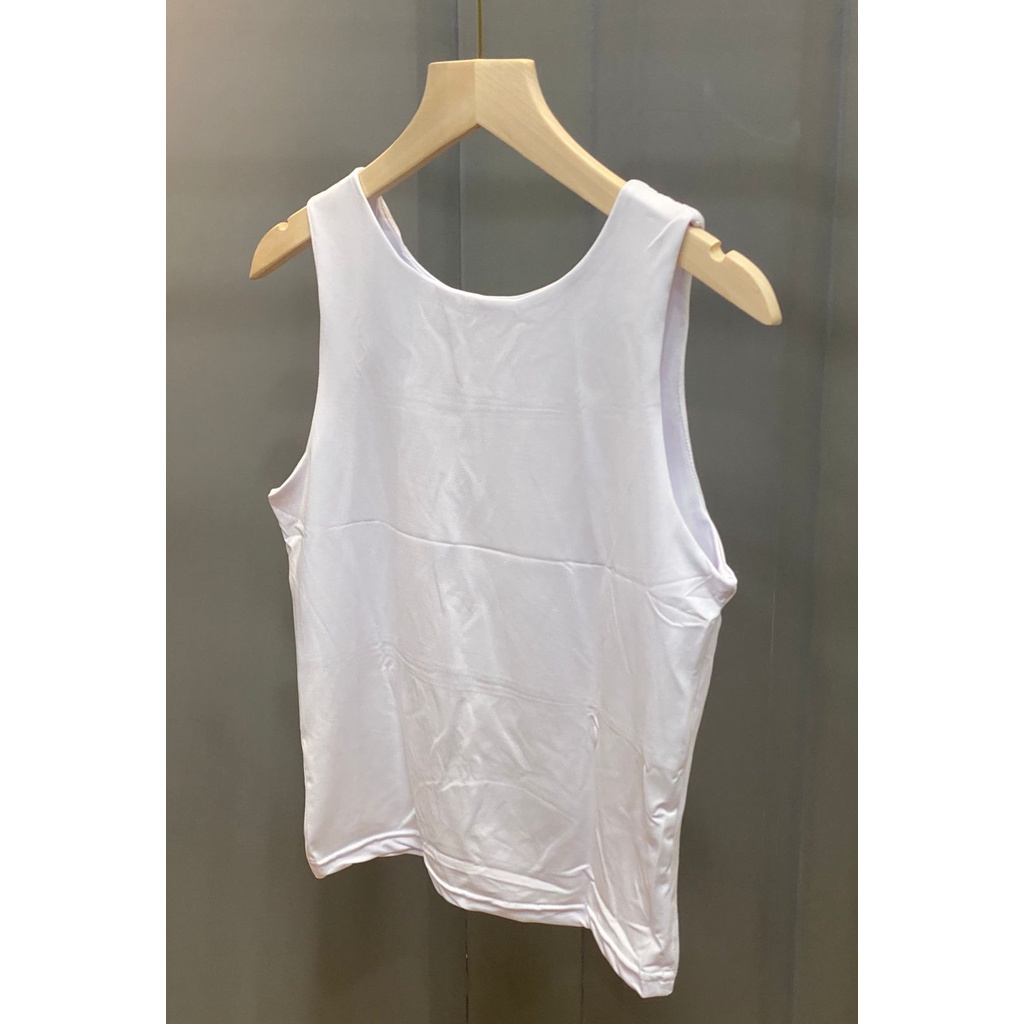 (COD) OH Fashion Tank top Gwen Wanita jewelneck elvz #0136-03