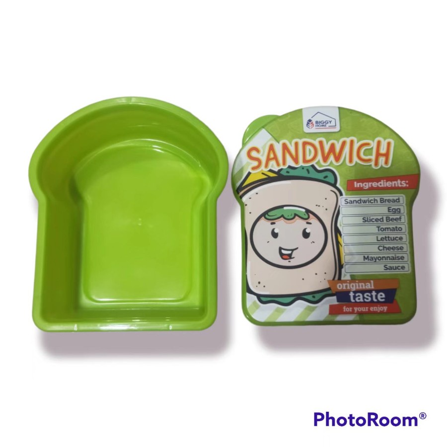 Lunch Box BREAD / Kotak Box Roti Sandwich / Tempat Bekal Makanan Serba