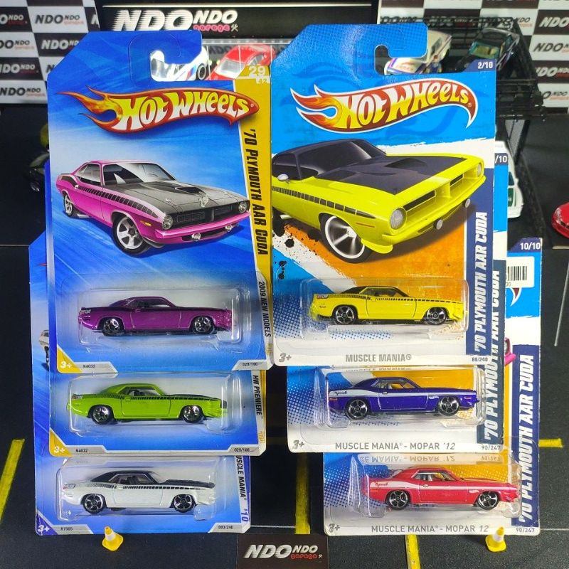 Hot Wheels '70 Plymouth AAR Cuda