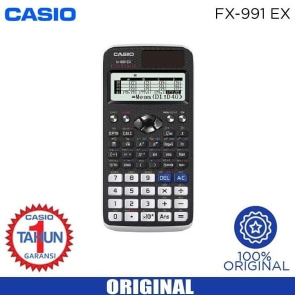 

[DIJUAL] CASIO FX-991EX - SCIENTIFIC CALCULATOR/KALKULATOR ILMIAH FX E8576TRB