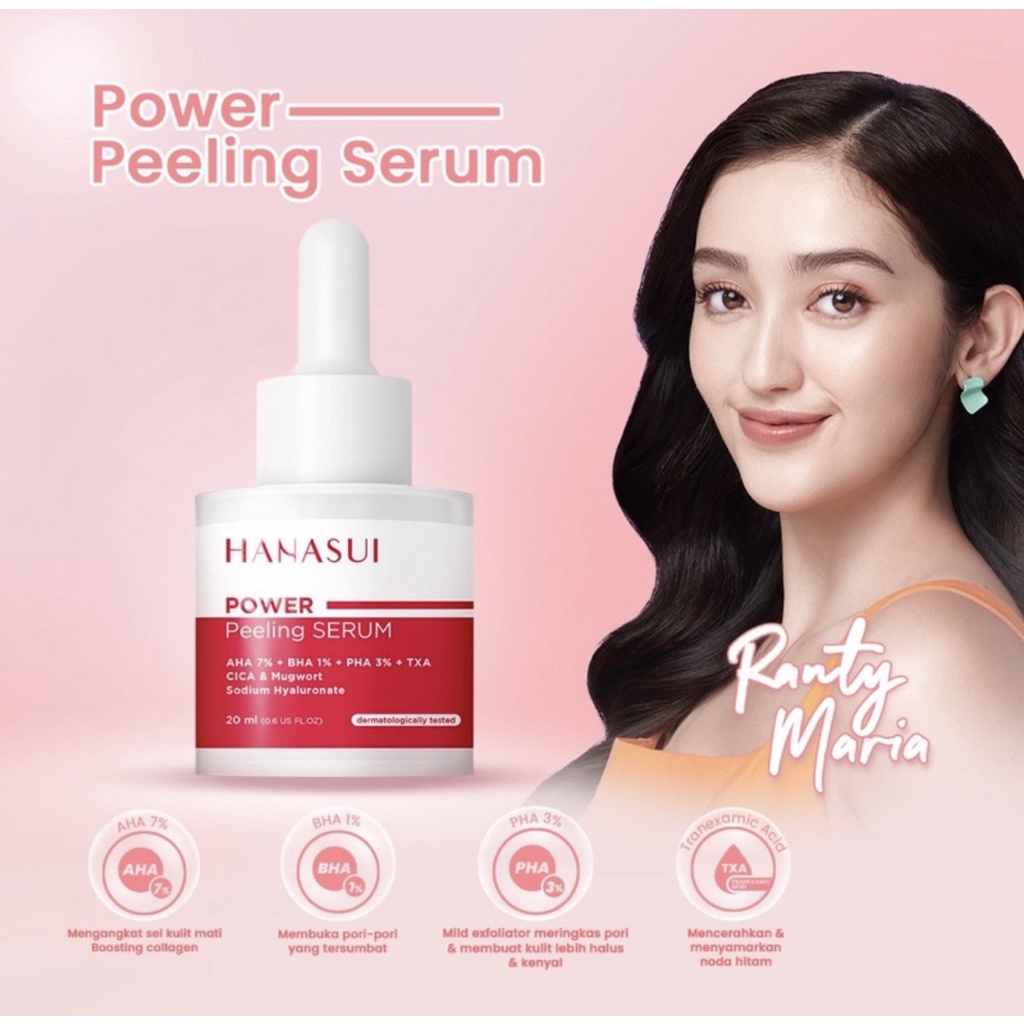 HANASUI Power Serum | Acne | Bakuchiol | Barrier | Peeling Serum