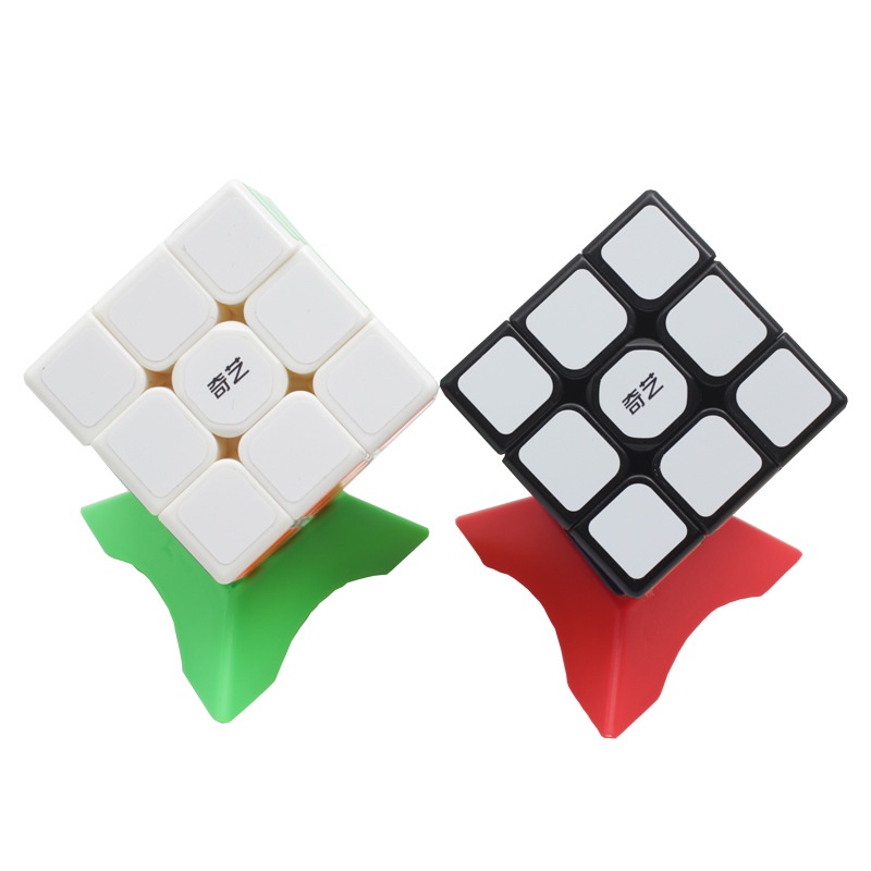 Qiyi 1pc Mainan Puzzle Rubik 3x3 X 3 Bahan ABS Untuk Anak / Dewasa