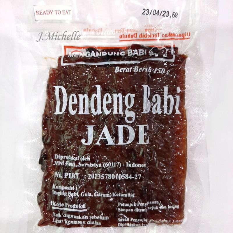 

Dendeng Babi JADE / Pork (NON - HALAL) 150gr