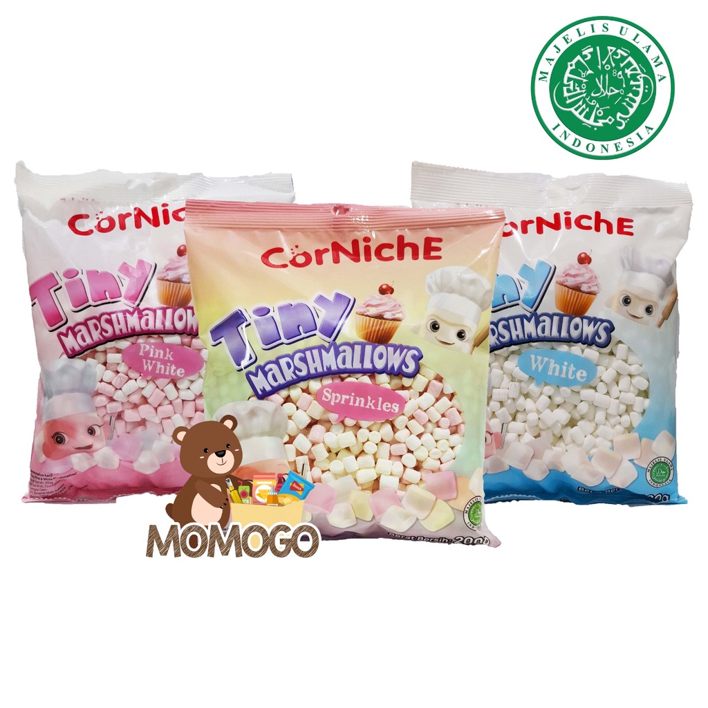 

CORNICHE TINY MARSHMALLOW 200GR