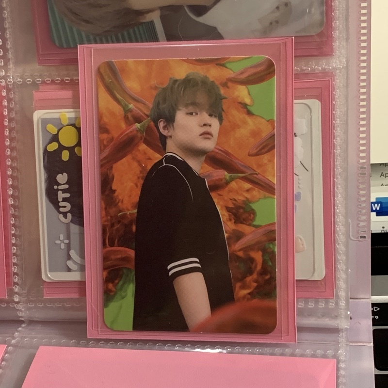 OFFICIAL PHOTOCARD PC CHENLE AR CLIP NCT DREAM HOT SAUCE