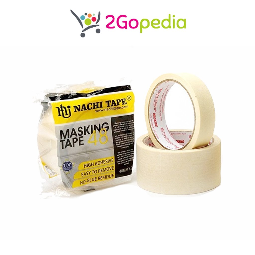 

Isolasi Kertas / Masking Tape 2 Inch / 48 mm Grosir Murah Atk