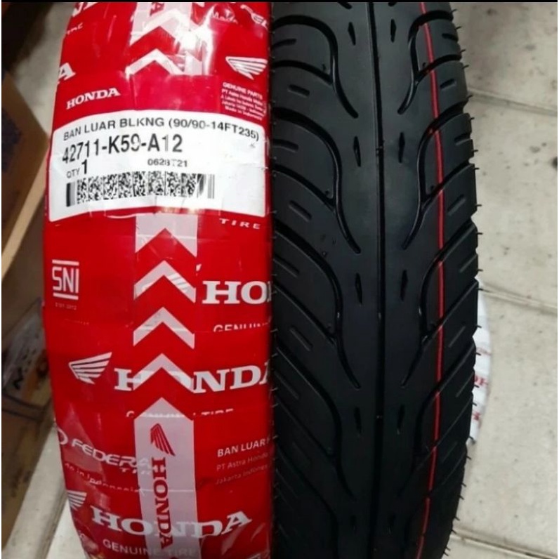 BAN TUBLES HONDA DEPAN BELAKANG 80/90-14 & 90/90-14 VARIO BEAT SCOOPY / BAN TUBLES HONDA MATIC