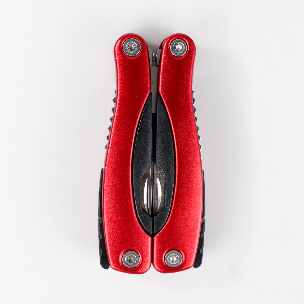 Tang EDC Multifungsi Stainless Steel - MPA13 - Red/Black