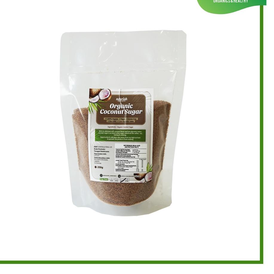 

TRC3j3Ix--Nourish Indonesia - Organic Coconut Sugar (Gula Kelapa) 250gr