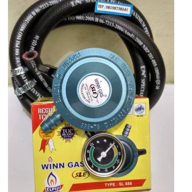 REGULATOR MATIC ZHELGAZ WINN GAS SLE 888 MANOMETER SELANG GAS LPG 500 FF5865D4FD