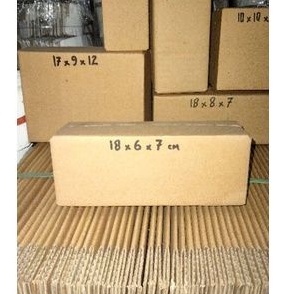 

kardus 18x6x7 tebal polos luar dalam