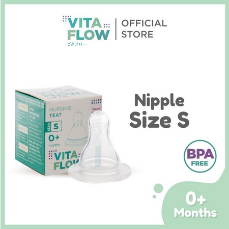 Vita flow Sillicone Nipple Dot Anti Colic