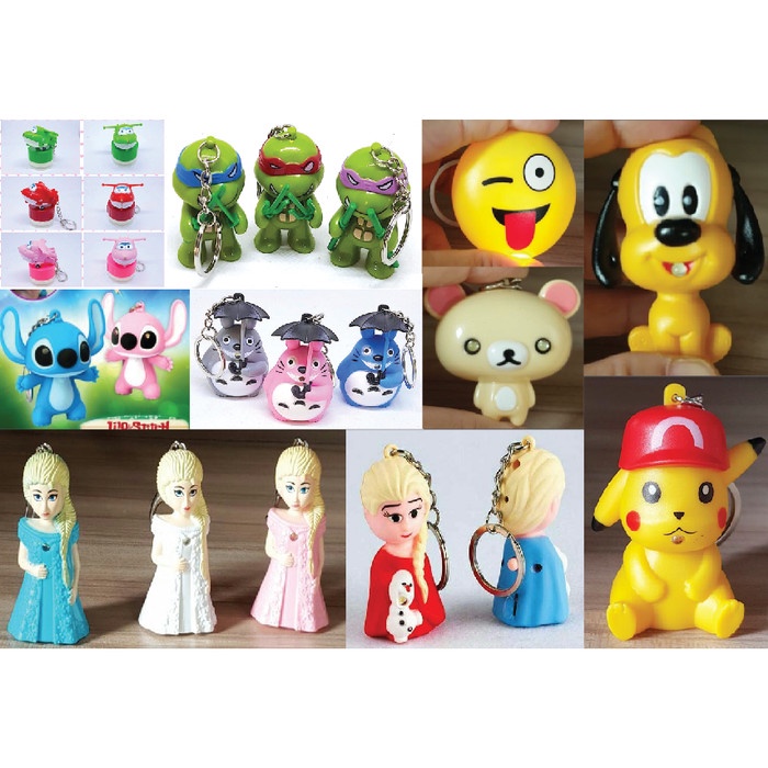 

Promo Bulan Ini Stamp Gantungan Kunci Karakter Light And Sound Cartoon Character 3 Promo