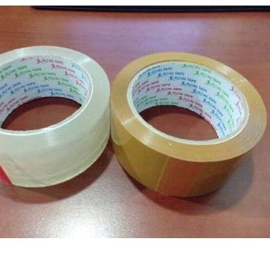 

Terbaik 6 ROLL / 1 SLOOP LAKBAN GOAL TAPE 2 INCH 48 MM X 100 YARD TEBAL LEM 23 MICRON ,,