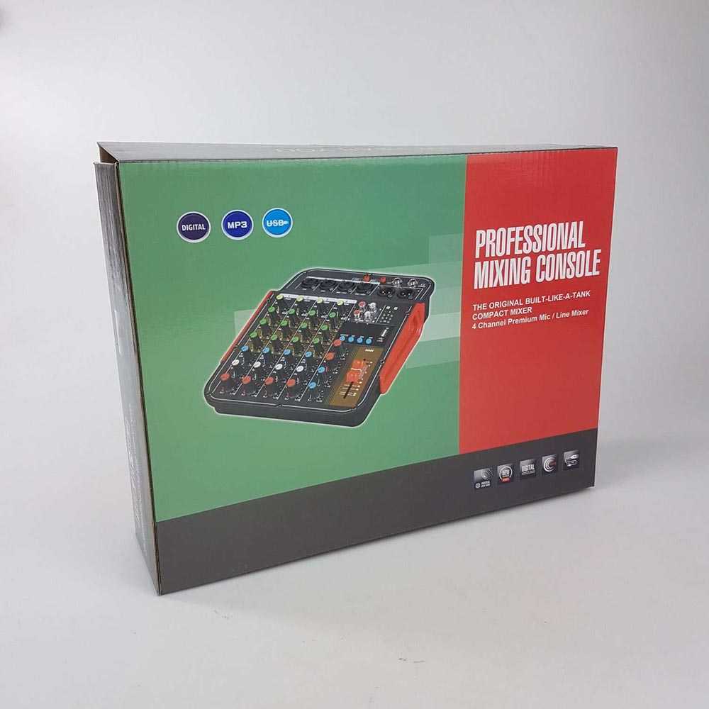 Nsingyue Professional Live Audio Mixer DJ Bluetooth 6 Channel - MX-i6 ( Al-Yusi )