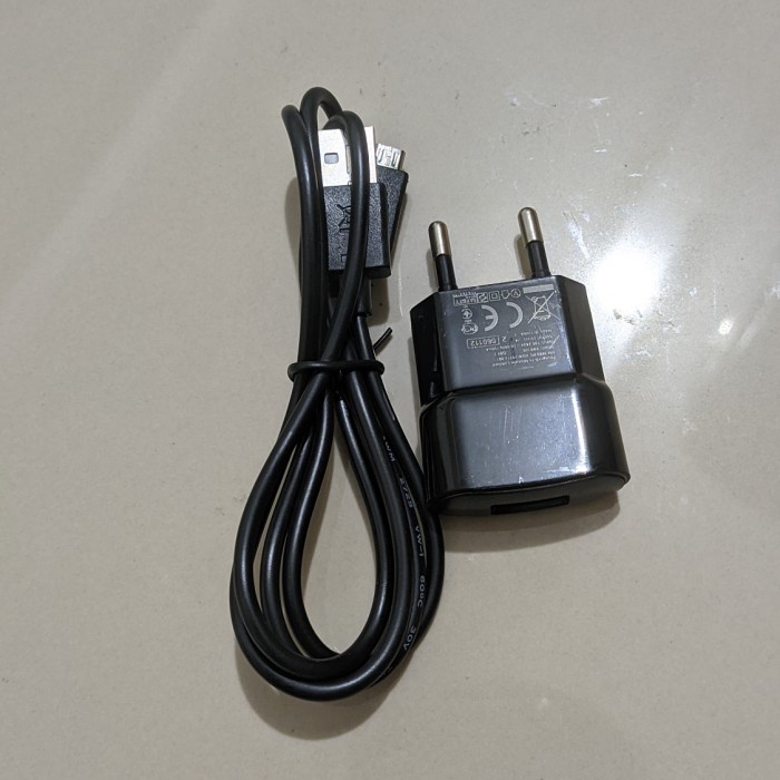 travel charger usb hp android plus kabel data micro usb cable murah