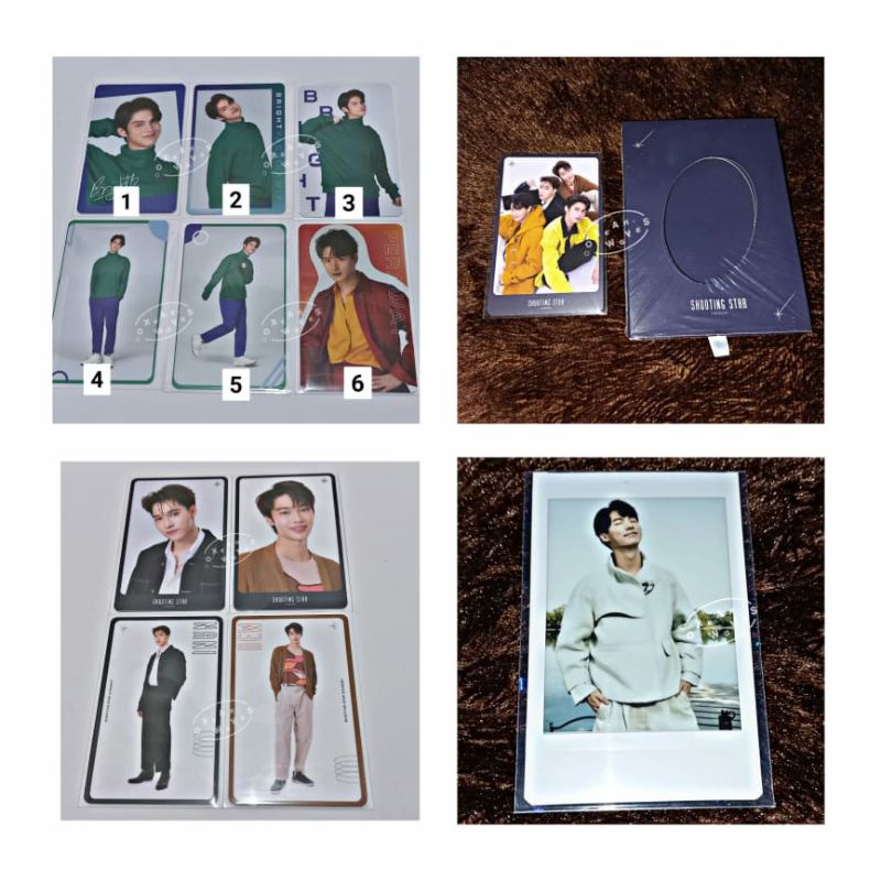 PC PHOTOCARD SUPER COLOR/SC OHM PAWAT BRIGHT KRIST, SHOOTING F4 STAR DEW NANI, POLA MB WIN GMMTV