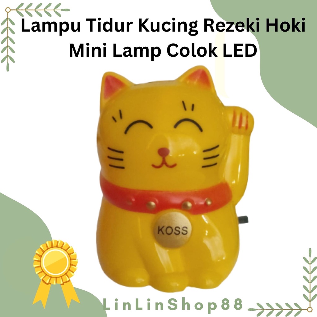 Lampu Tidur Unik Colok LED Mini Lamp