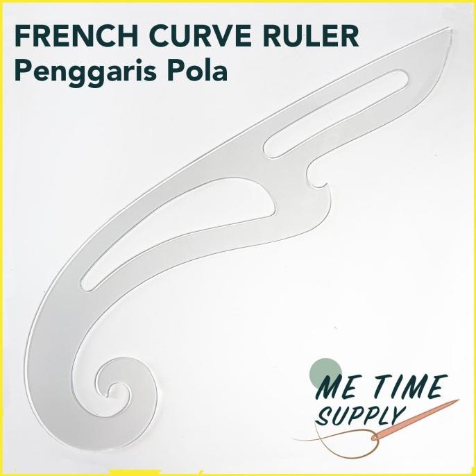 

(COD) Penggaris pola jahit lengkung / french curve ruler FREE ONGKIR Kode 407