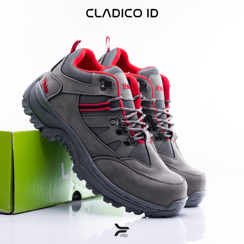 Sepatu Safety High Quality Lavio Geneva Low Sefty Shoes Proyek Boots Ujung Besi Sol Karet Anti Slip Tidak Licin