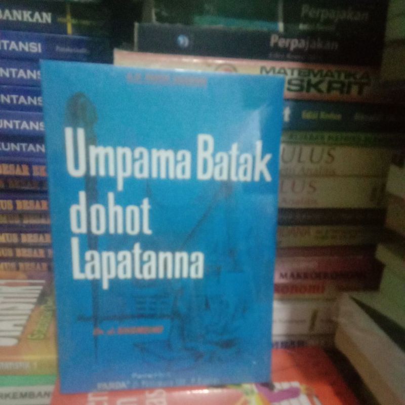 buku budaya batak (Umpama Batak dohot Lapatanna)