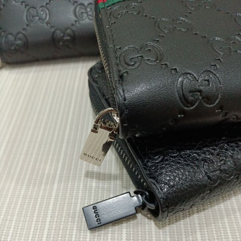 Dompet panjang embos sleting wanita import