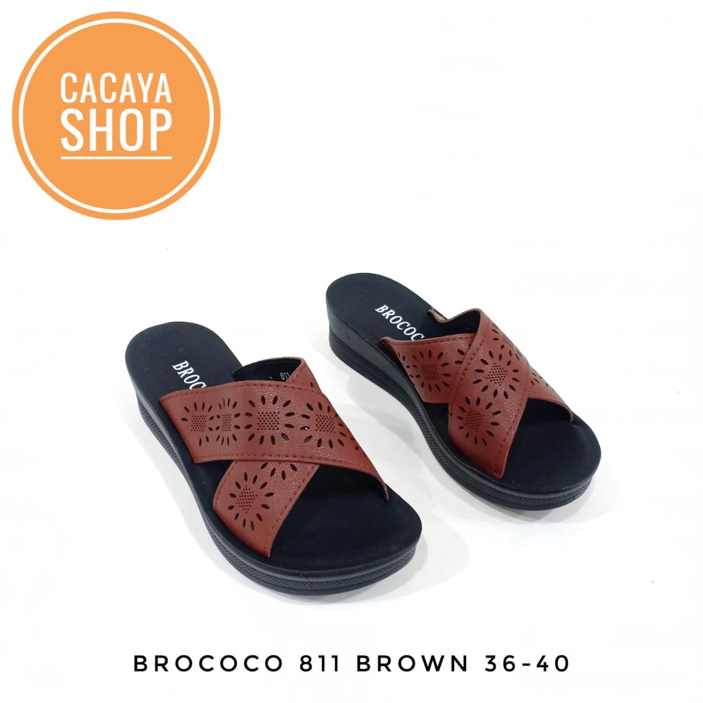 SANDAL SEPATU WANITA BROCOCO 811 CACAYA