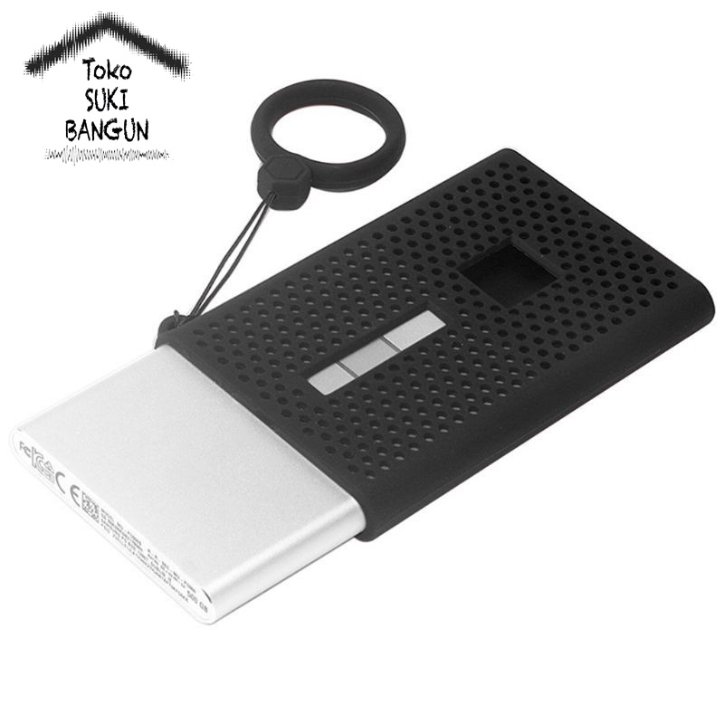 Case Samsung Portable SSD T7 External 500GB 1TB 2TB Rubber Breathable Casing Cover Pouch Protector