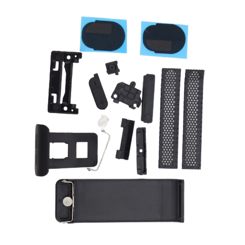 Btsg Kit Perbaikan Aksesoris Gaming Untuk NS Switch Jaring Filter Tahan Debu Slot Kartu Permainan Mount Back Shell Support Bra