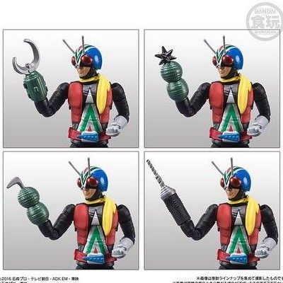 SHODO-X Kamen Rider 11 - Riderman + parts