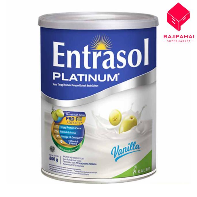 

[ COD ] Entrasol Platinum Susu Bubuk Vanila 800G