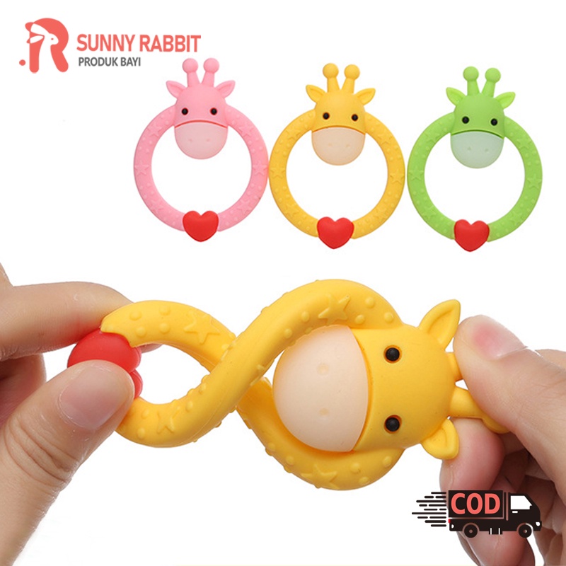 Teether bayi silikon /mainan gigitan bayi B278