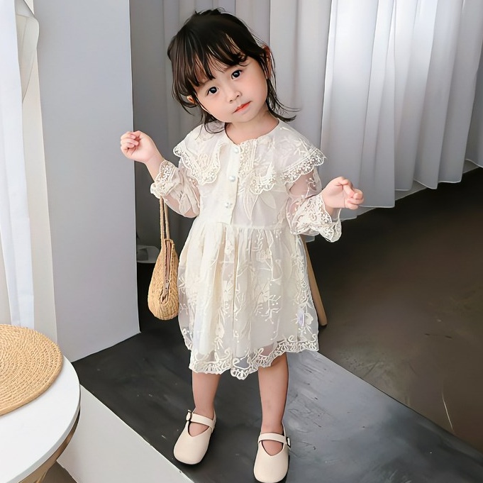 DR48-Dress Anak Perempuan Korean Super Fairytale