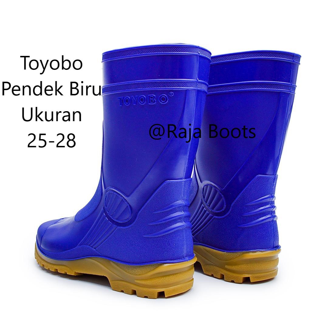 Sepatu Boot Pendek Toyobo &amp; MaxSafe Biru