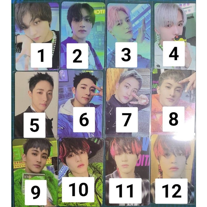 COD READY PC NCT DREAM GLITCH MODE GLIMO PHOTOBOOK DIGIPACK TRADING CARD MARK RENJUN JENO HAECHAN JA