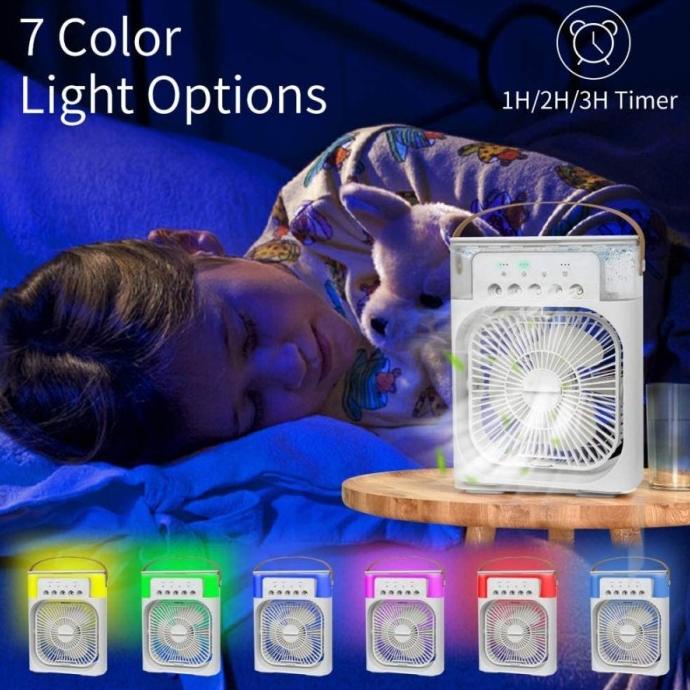 AC MINI PORTABLE V3 KIPAS & LED 600ML DFG546D2E