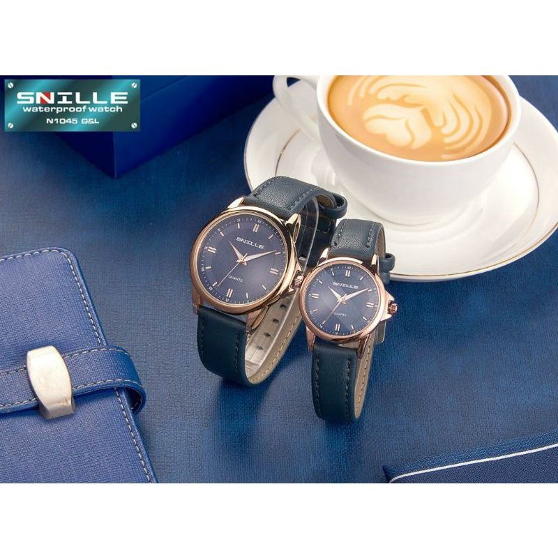 JAM TANGAN COUPLE ORIGINAL SNILLE WATER RESIST SN004 BISA SATUAN