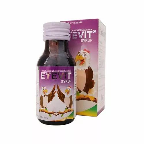 Eyevit Syrup 60 ml Vitamin Kesehatan Mata ORIGINAL-BPOM