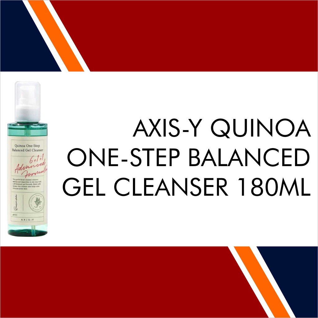 Jual AXISY QUINOA ONESTEP BALANCED GEL CLEANSER 180ML Shopee Indonesia