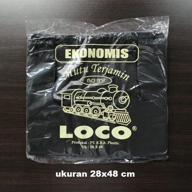 

Kantong Plastik Loco Ekonomis uk.28x48 isi 50 lembar