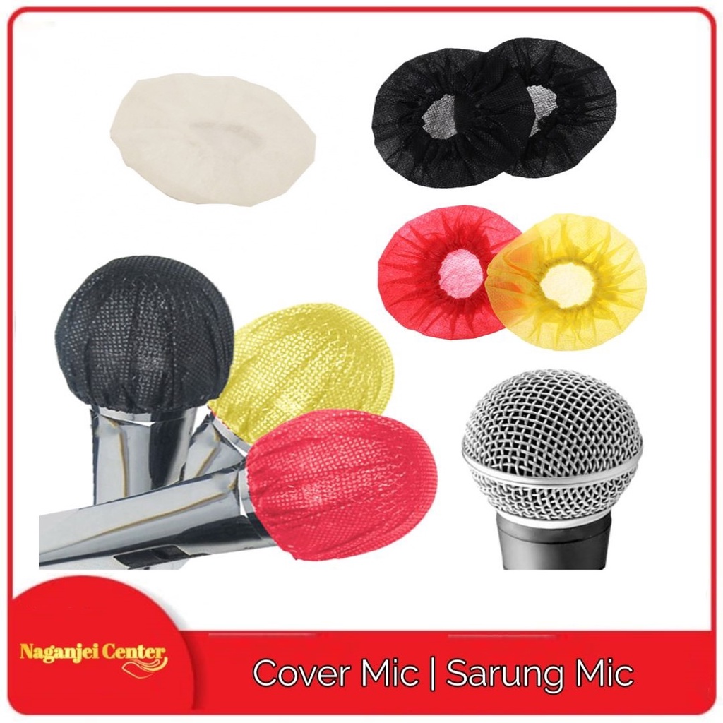 COVER MIC 500PCS / SARUNG MIC / PEMBUNGKUS MIC / PELINDUNG MIC / COVER MIC KARAOKE / COVER MIC SEKAL