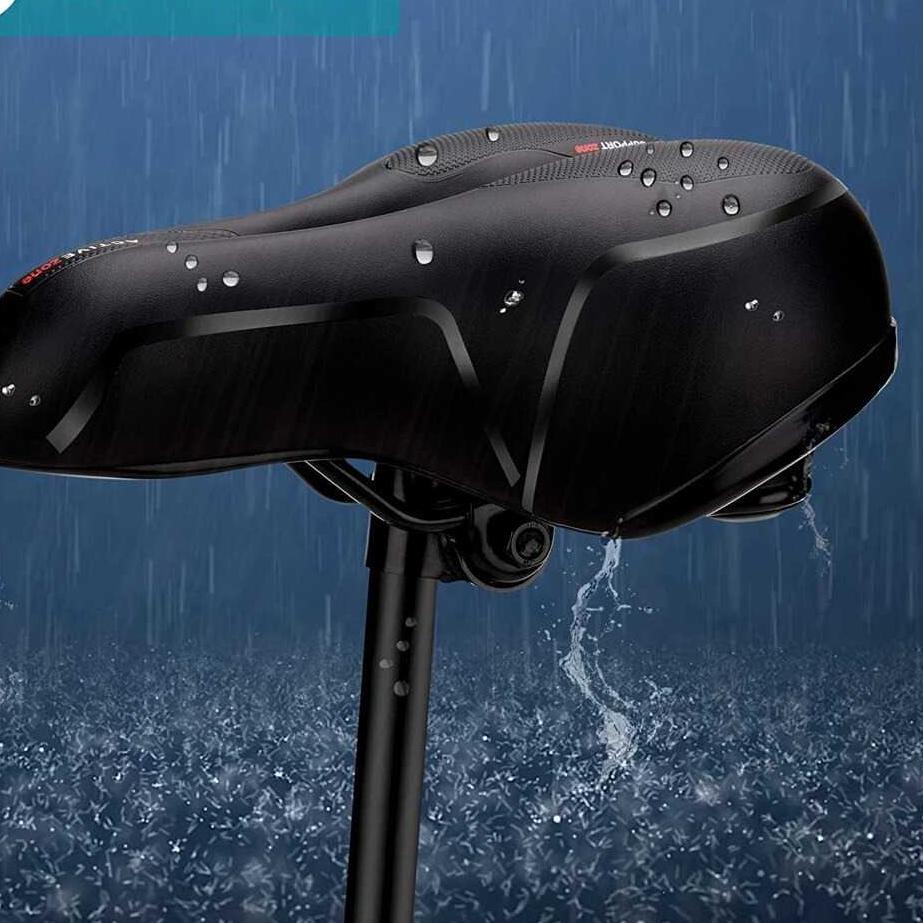 Buruan Ambil (BISA COD) Asiento Sadel Sepeda Mountain Bike Saddle Leather - SX223-06