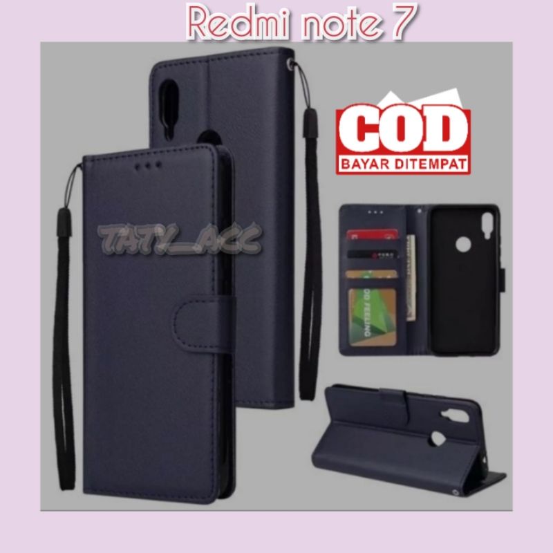 CASE DOMPET FLIP REDMI NOTE 7