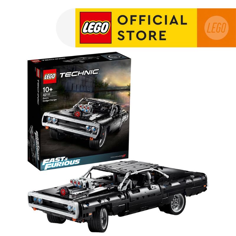 LEGO TECHNIC DOM'S DODGE CHARGER (42111) BUILDING KIT (1,077 pieces) BUILDING BLOCK