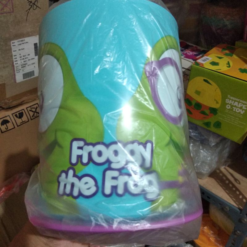 Toples Froggy Canister Tupperware